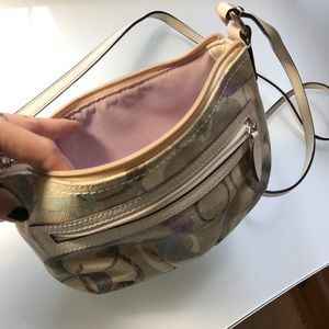 Coach cross-body purse
